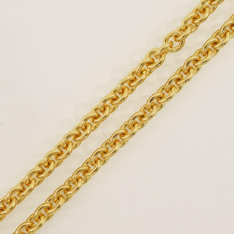 クリスチャンディオール Christian Dior ネックレス ロゴ カナージュ