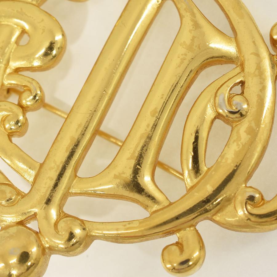 クリスチャンディオール Christian Dior ブローチ エンブレム