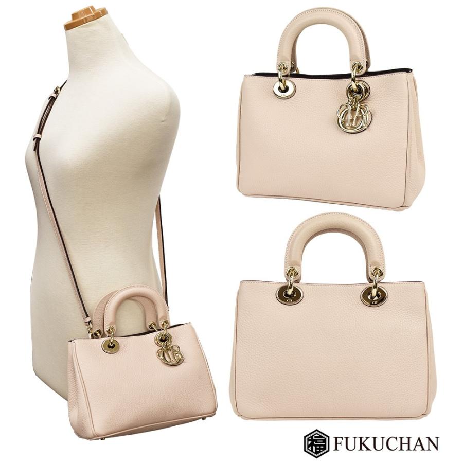 Christian Dior Dior/ディオール ディオリッシモ 2wayバッグ ピンク 