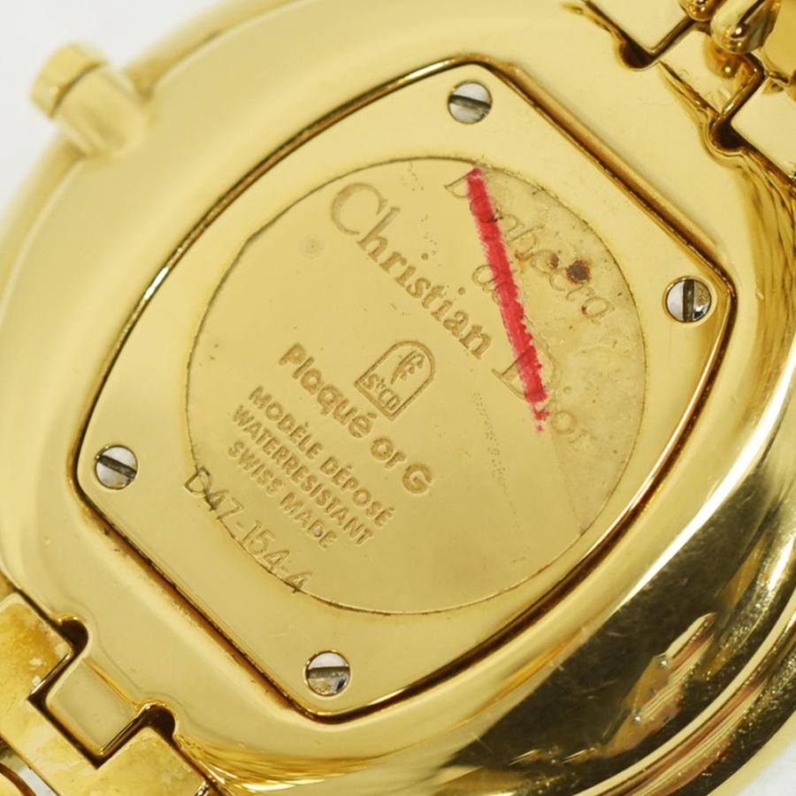 クリスチャンディオール Christian Dior 腕時計 バキラ ブラック文字盤