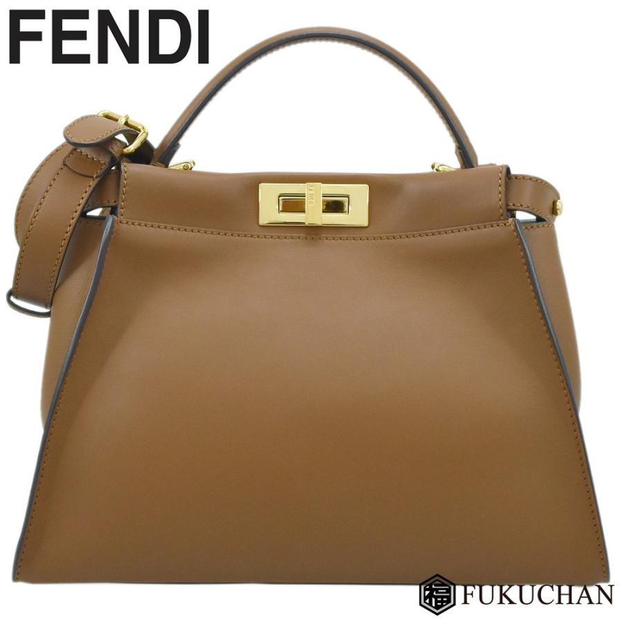 FENDI/フェンディ PEEKABOO REGULAR/レギュラー ピーカブー ブラウン 