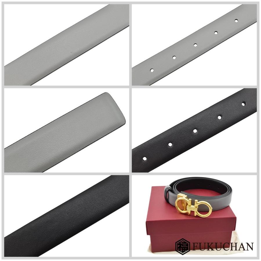 美品✨サルヴァトーレフェラガモ ベルト ダブルガンチーニ レザー 黒 楽天市場】フェラガモ ベルト メンズ リバーシブル ダブル