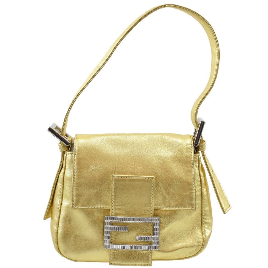 FENDI フェンディ ミニ マンマバケット ワンショルダーバッグ 