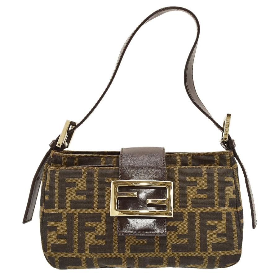 FENDI フェンディ ズッカ ミニハンドバッグ アクセサリーポーチ