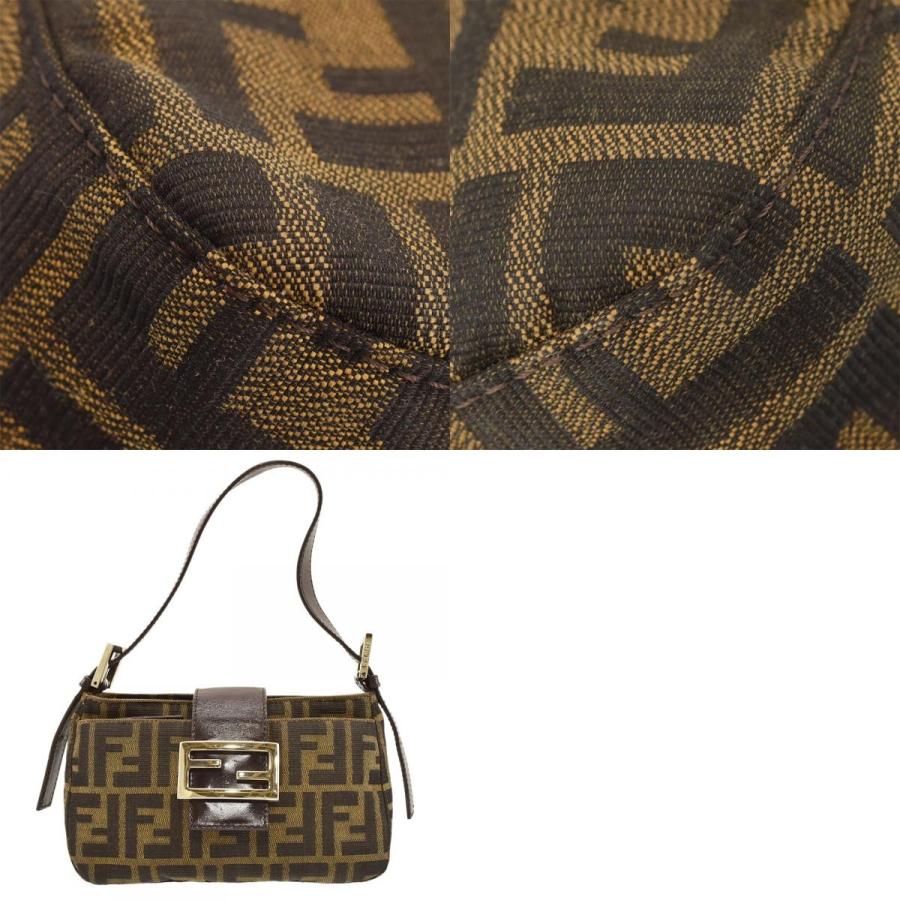 FENDI フェンディ ズッカ ミニハンドバッグ アクセサリーポーチ