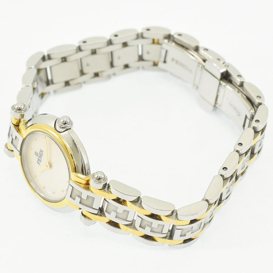 フェンディ　FENDI　ラウンド　シェル文字盤　レディース　ウォッチ FENDI フェンディ レディース ウォッチ 腕時計 ゴールド×シェル