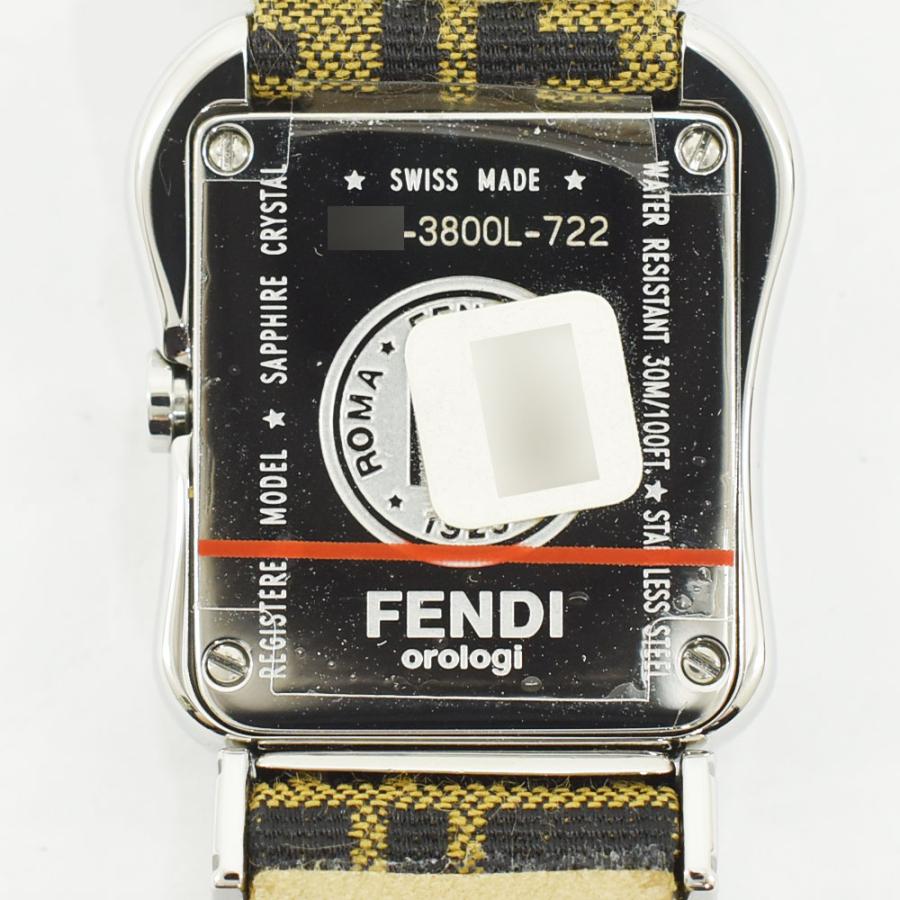 フェンディ FENDI 腕時計 11Pダイヤ ズッカ ウォッチ ホワイトシェル 
