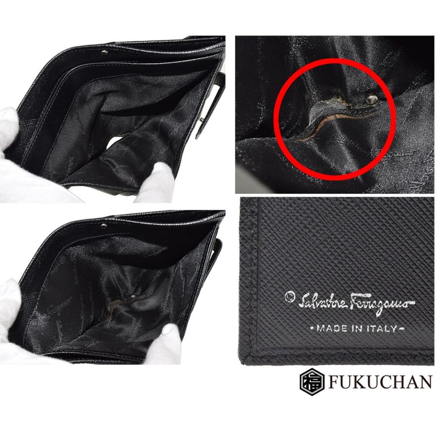 Salvatore Ferragamo/サルヴァトーレ・フェラガモガンチーニ 二つ折り