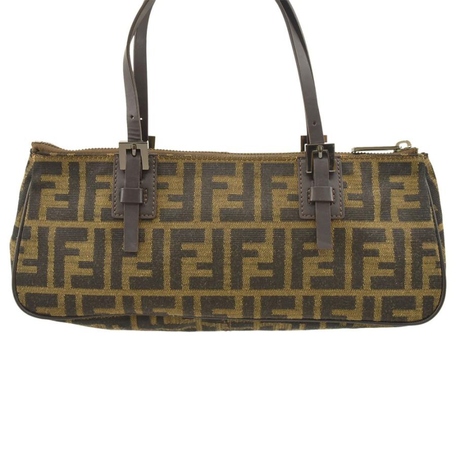 正規逆輸入品】 FENDI フェンディ ミニハンドバッグ ズッカ柄