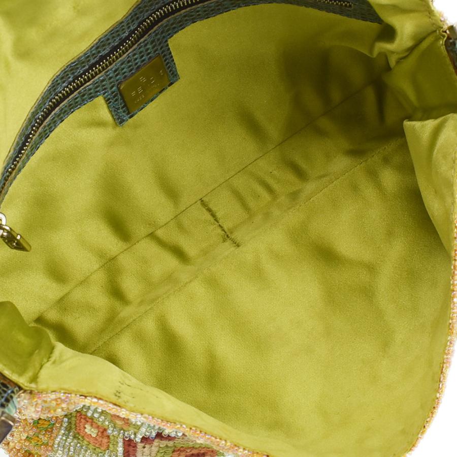 FENDI（フェンディ） ハンドバッグ マンマバケット ビーズ ショルダー