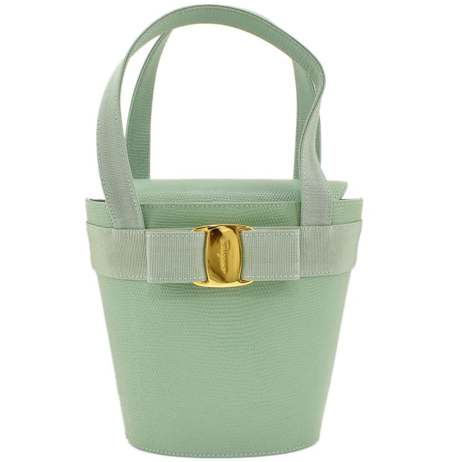 サルヴァトーレフェラガモ Salvatore Ferragamo ハンドバッグ ヴァラ  