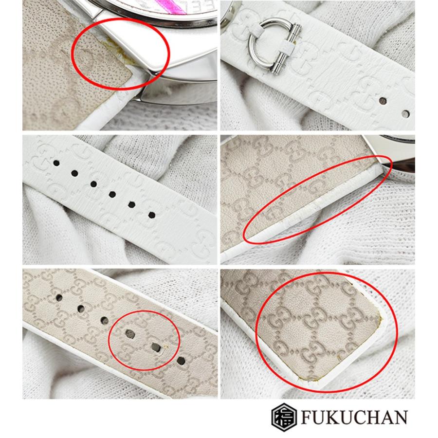 GUCCI（グッチ） Uプレイ ウォッチ シルバー文字盤 SS×レザー クォーツ