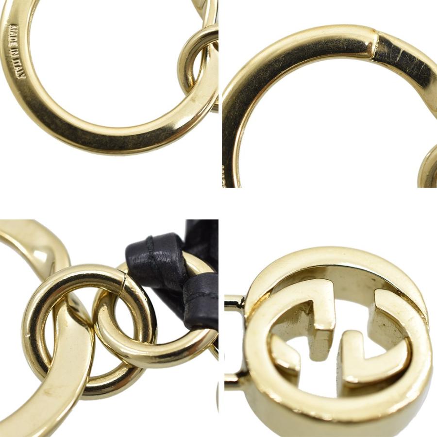 【正規品】GUCCI グッチ GG柄レザー/キーチェーン 中古・古着通販】GUCCI (グッチ) レザーキーチェーン｜ブランド・古着