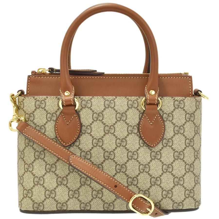GUCCI（グッチ） GUCCI GGスプリームキャンバス ハンドバッグ 2way