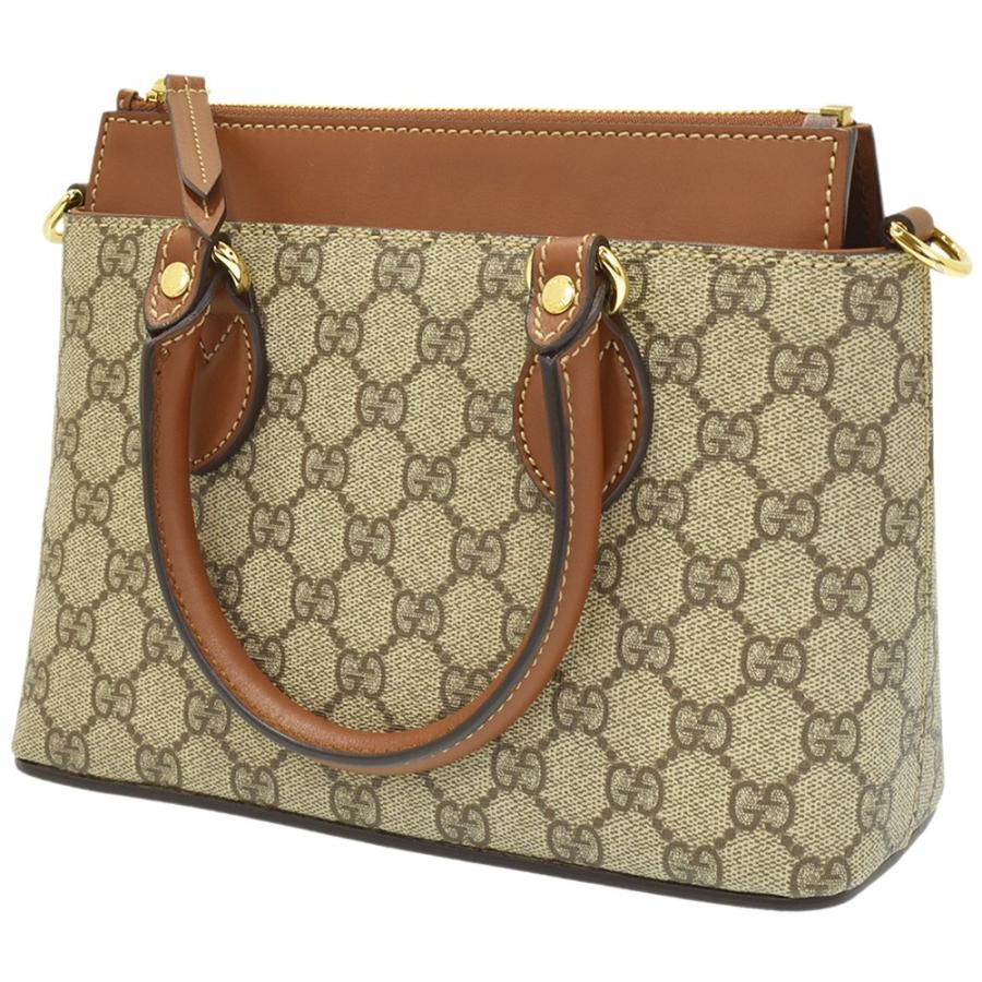 GUCCI（グッチ） GUCCI GGスプリームキャンバス ハンドバッグ 2way
