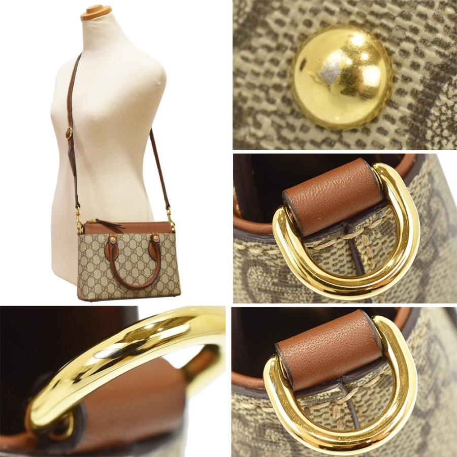 GUCCI（グッチ） GUCCI GGスプリームキャンバス ハンドバッグ 2way