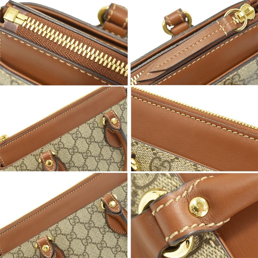 GUCCI（グッチ） GUCCI GGスプリームキャンバス ハンドバッグ 2way