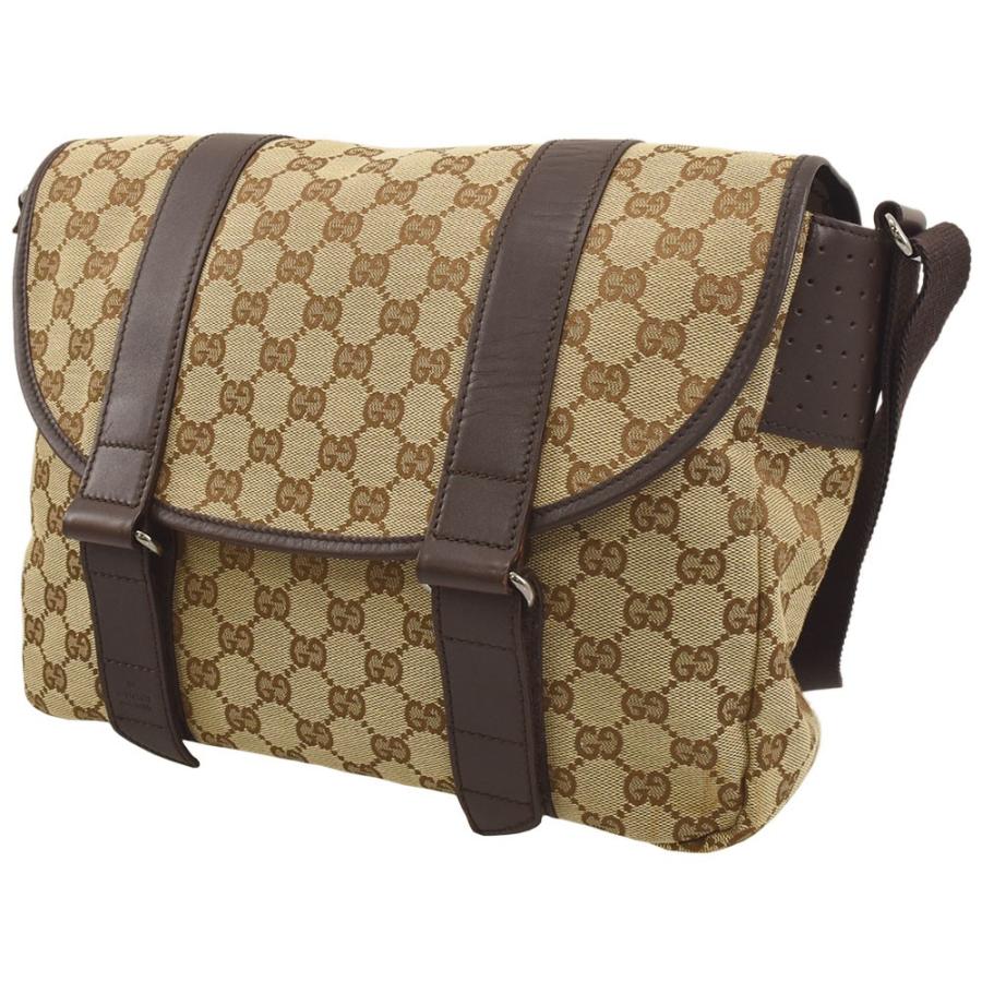 グッチ GUCCI GGキャンバス ショルダーバッグ クロスボディ パンチング  