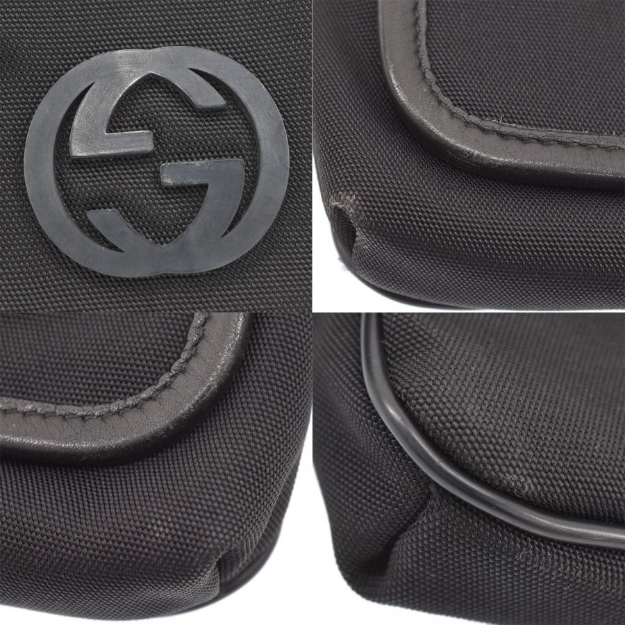 【極上】グッチ ベルトバッグ GG シマ シェリーライン レザー ボディバッグ黒 極上】グッチ ベルトバッグ GG シマ シェリーライン レザー