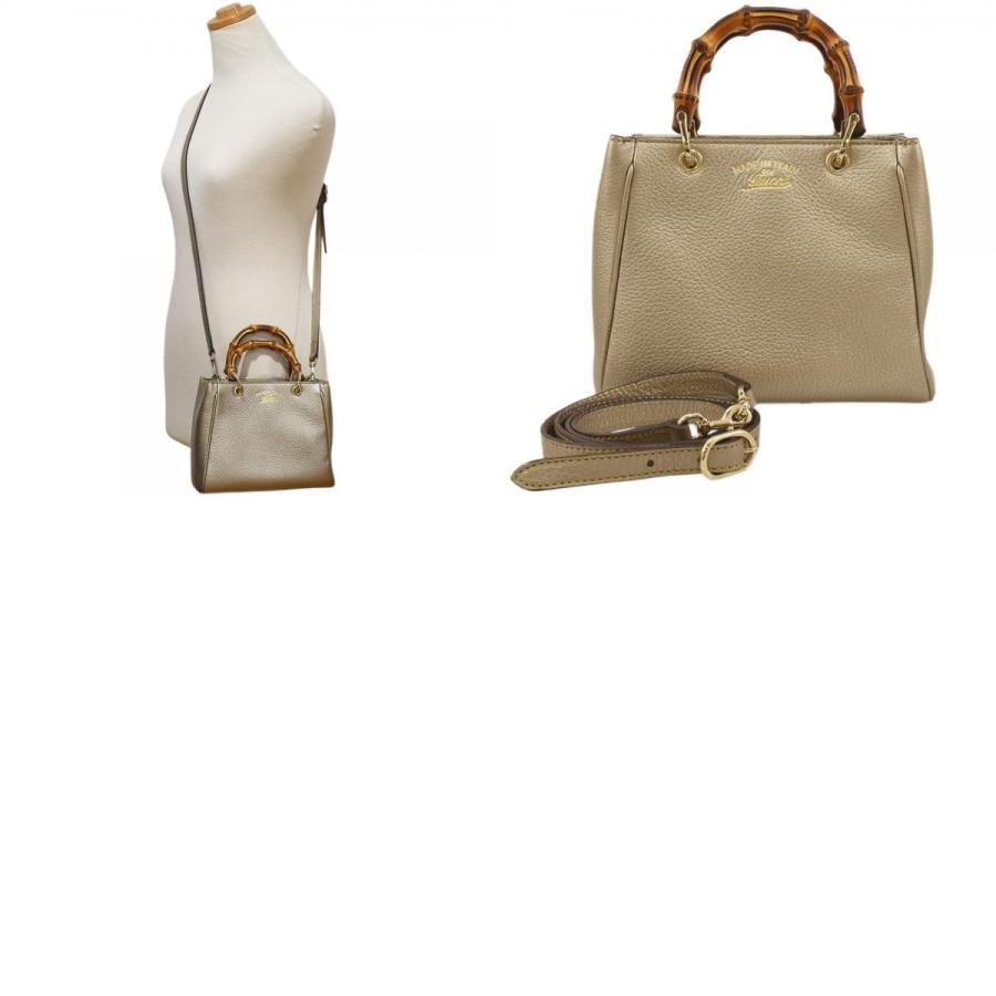 GUCCI（グッチ） バンブー ミニショッパー ハンドバッグ 2way
