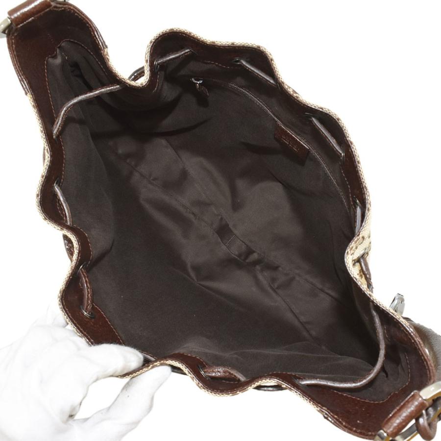 GUCCI（グッチ） GGキャンバス ワンショルダーバッグ 巾着バッグ