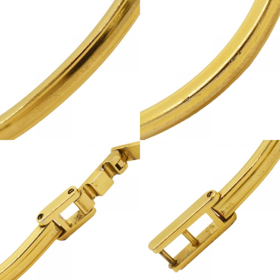 GUCCI ゴールド ブレスレット型 時計 Vintage Gucci 18k Gold Plated Men's/Women's Watch One Jewel