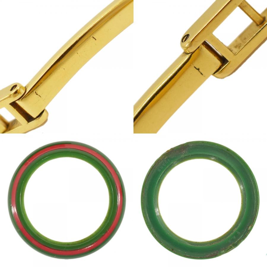 【美品】Gucci グッチ チェンジベゼル 腕時計 バングル GUCCI】チェンジベゼルバングルウォッチシルバーグッチ