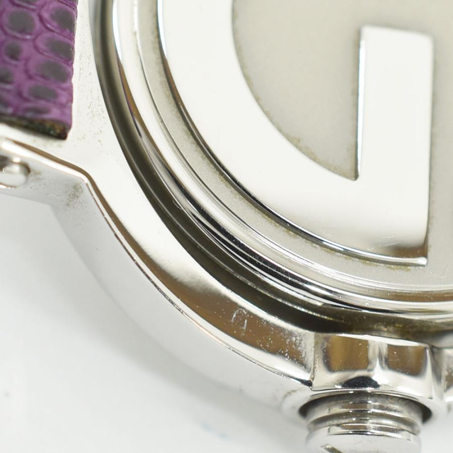 GUCCI（グッチ） 腕時計 ターンフェイス バングルウォッチ 黒文字盤