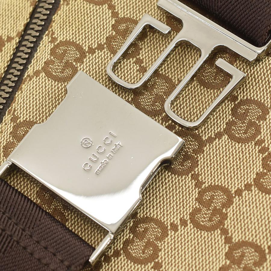 GUCCI グッチ ウエストバッグ GGキャンバス ボディバッグ ヒップ