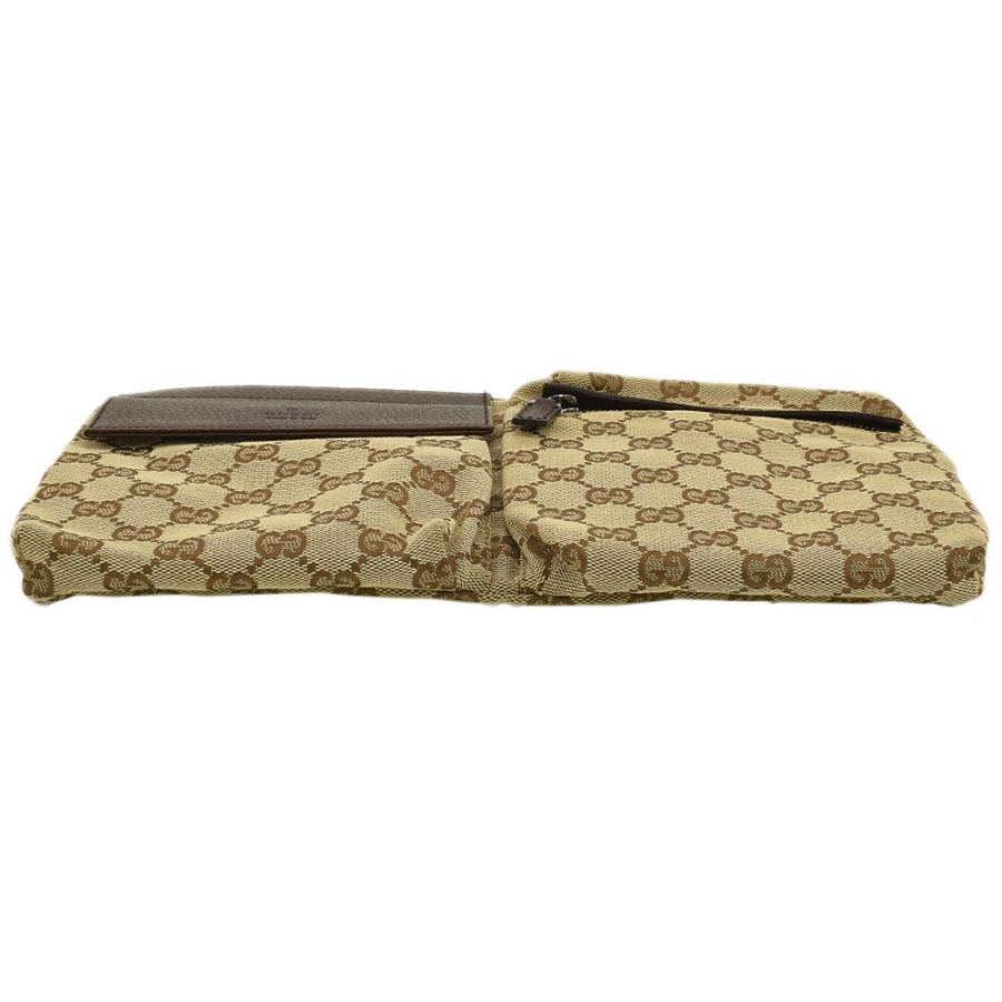 GUCCI グッチ ウエストバッグ GGキャンバス ボディバッグ ヒップ