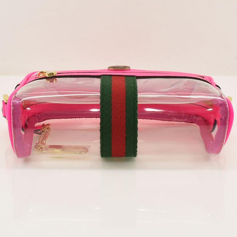 GUCCI グッチ ショルダーバッグ オフィディア ミニバッグ クリア GUCCI グッチ ショルダーバッグ オフィディア ミニバッグ クリア
