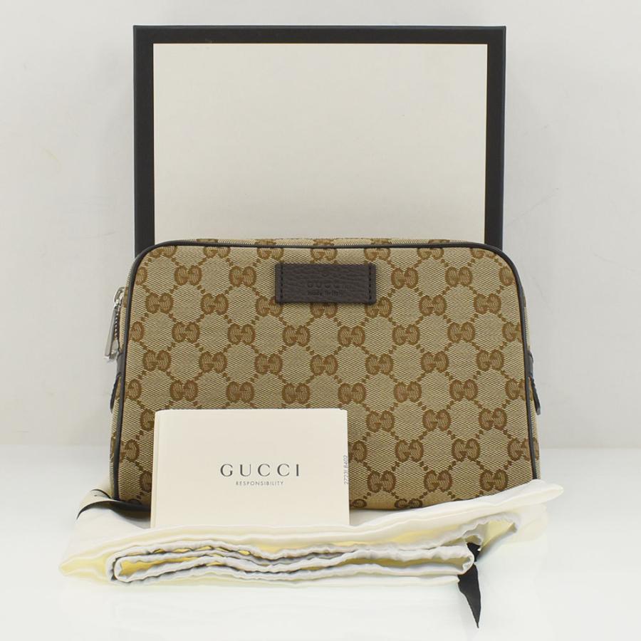 GUCCI グッチ ウエストバッグ GGキャンバス ボディバッグ ウエスト