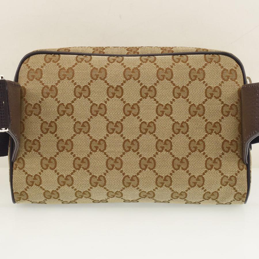 GUCCI グッチ ウエストバッグ GGキャンバス ボディバッグ ウエスト