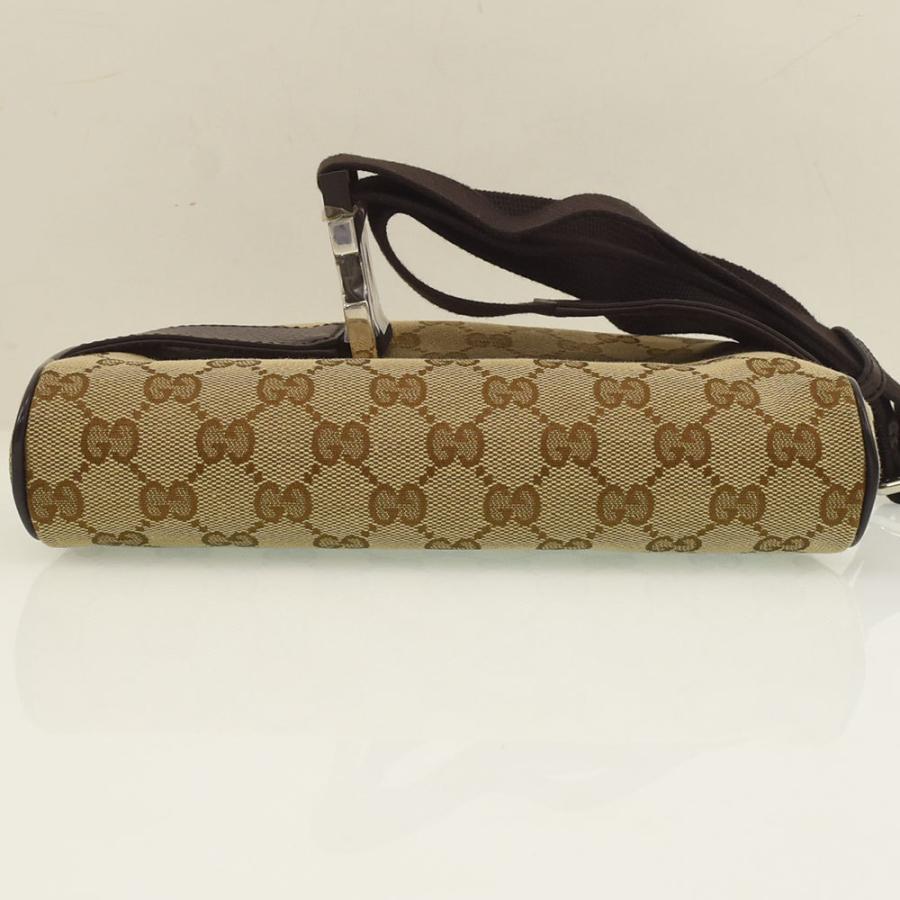 GUCCI グッチ ウエストバッグ GGキャンバス ボディバッグ ウエスト