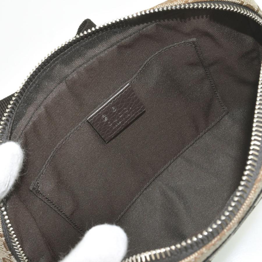 GUCCI グッチ ウエストバッグ GGキャンバス ボディバッグ ウエスト