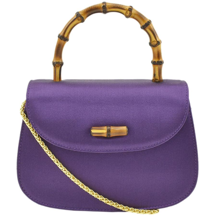 グッチ GUCCI ショルダーバッグ バンブー ミニ ハンドバッグ 2way 
