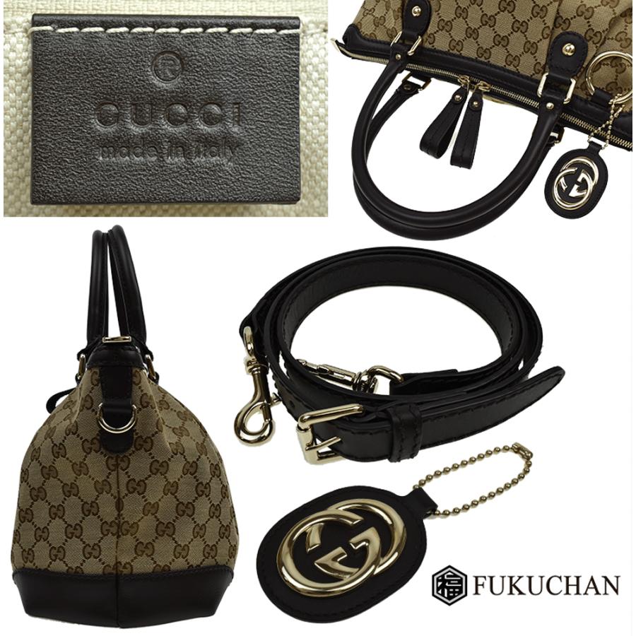 GUCCI/グッチ GGキャンバス SUKEY/スーキー 2wayショルダーバッグ