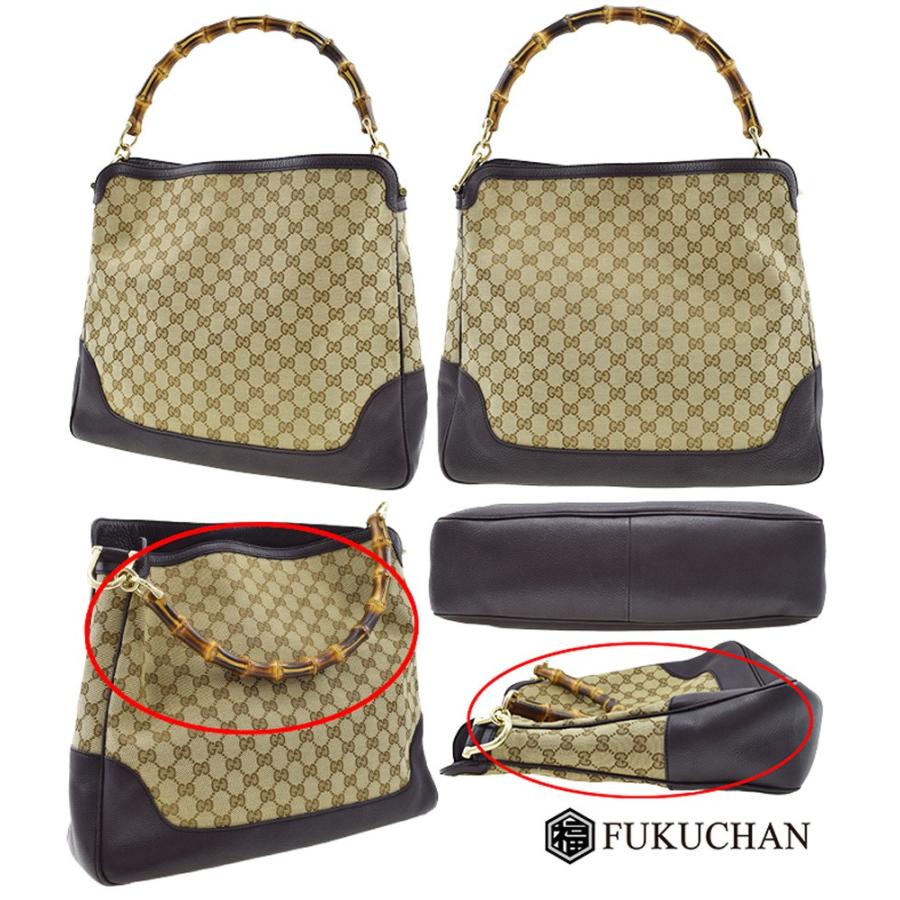 GGキャンバス GUCCI グッチ ダイアナ バンブー 2wayショルダーバッグ