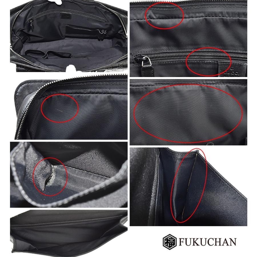 GUCCI/グッチ グッチシマ ブリーフケース/ビジネスバッグ ブラック