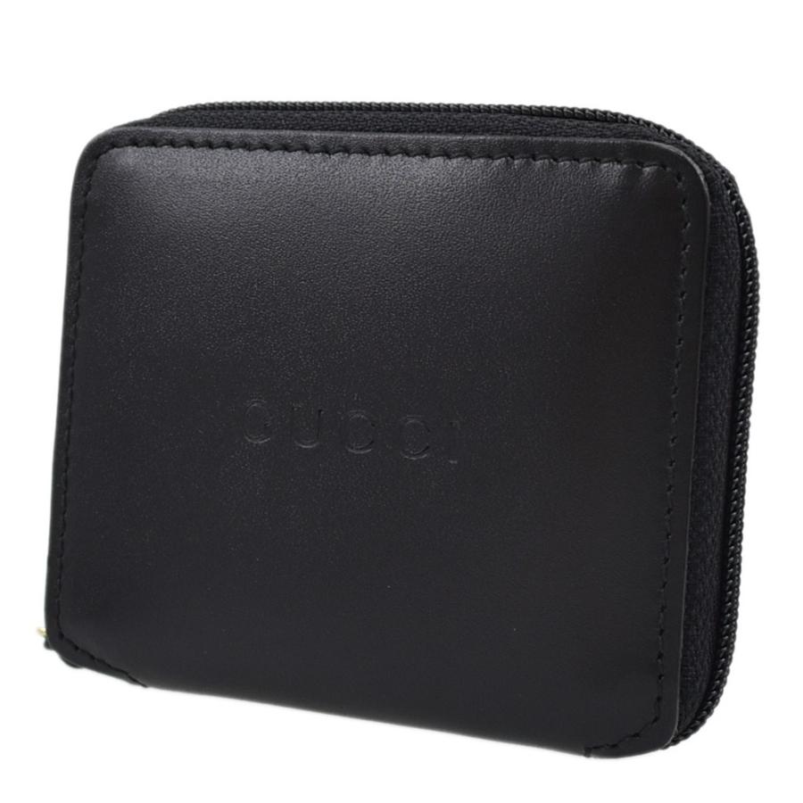 ✨未使用に近い✨　GUCCI コインケース　ロゴ　刻印　ラウンドファスナー グッチ コインケース（小銭入れ）/カードケース 財布 レディース