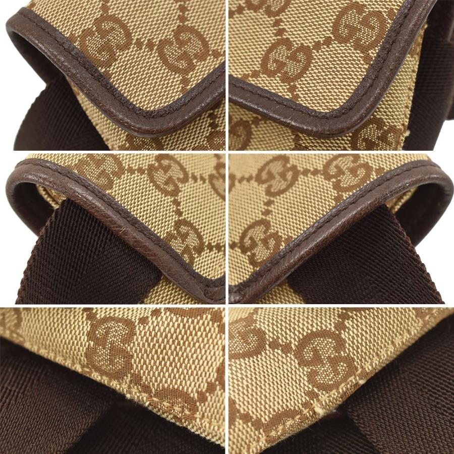 美品　グッチ　CG キャンパス　ウエストポーチ　ボディバッグ※要確認 グッチCG キャンパスウエストポーチボディバッグ