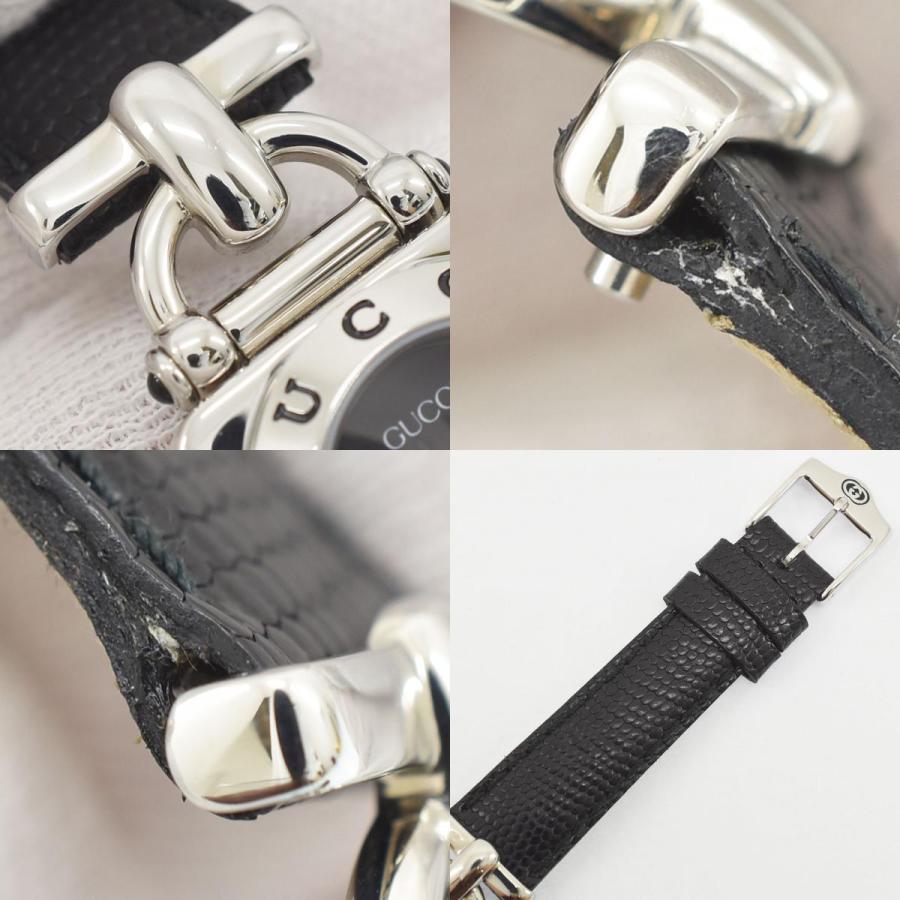 GUCCI グッチ ホースビット レディース クォーツ 6300L 白文字盤