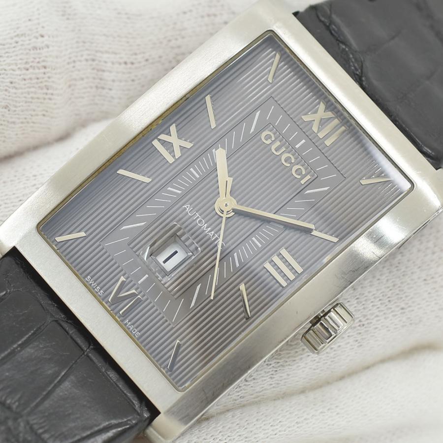 GUCCI グッチ 腕時計 8600M AUTOMATIC メンズウォッチ グレー系