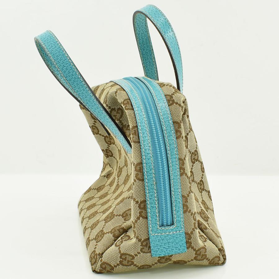 GUCCI（グッチ） ハンドバッグ GGキャンバス ミニバッグ ベージュ