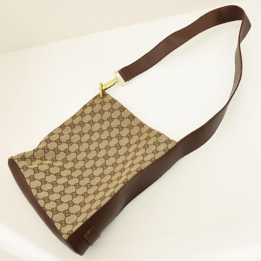 GUCCI（グッチ） ショルダーバッグ GGキャンバス キャンバス/レザー
