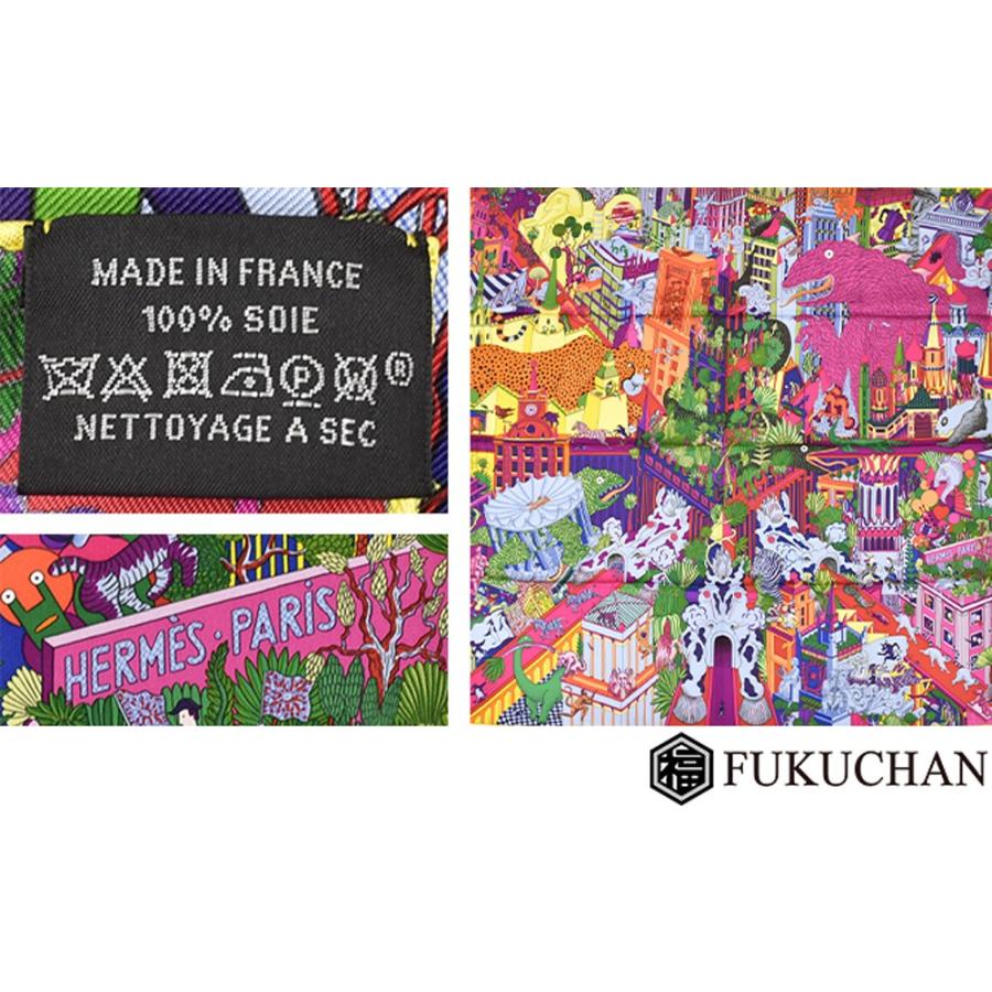 HERMES HERMES/エルメス カレ90/大判スカーフ Animapolis/アニマ