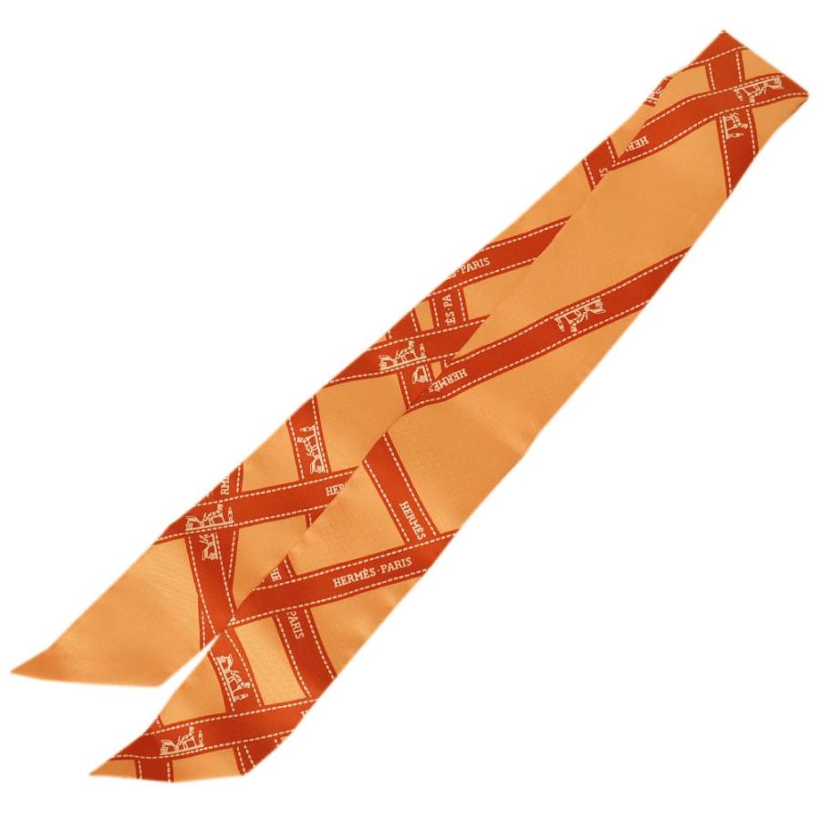 エルメス HERMES ツイリー TWILLY ボルデュック リボン スカーフ 
