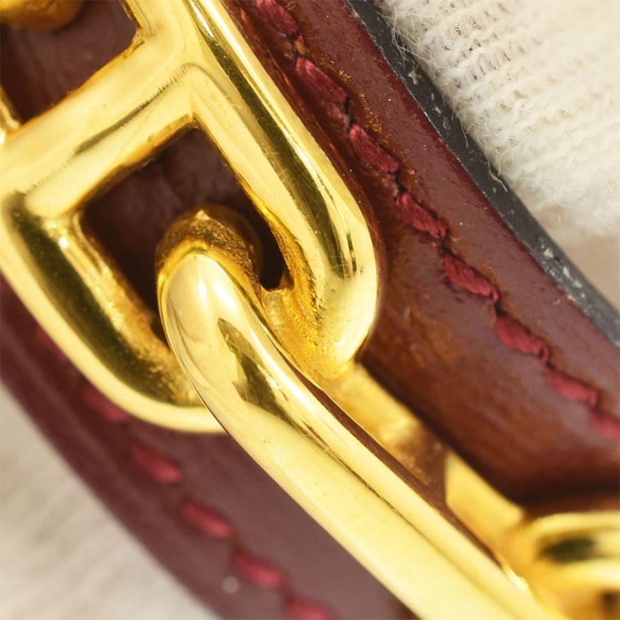 HERMES（エルメス） シェーヌダンクル バングル ブレスレット レザー