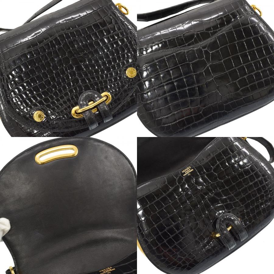 HERMES エルメス ショルダーバッグ パスキード エキゾチック