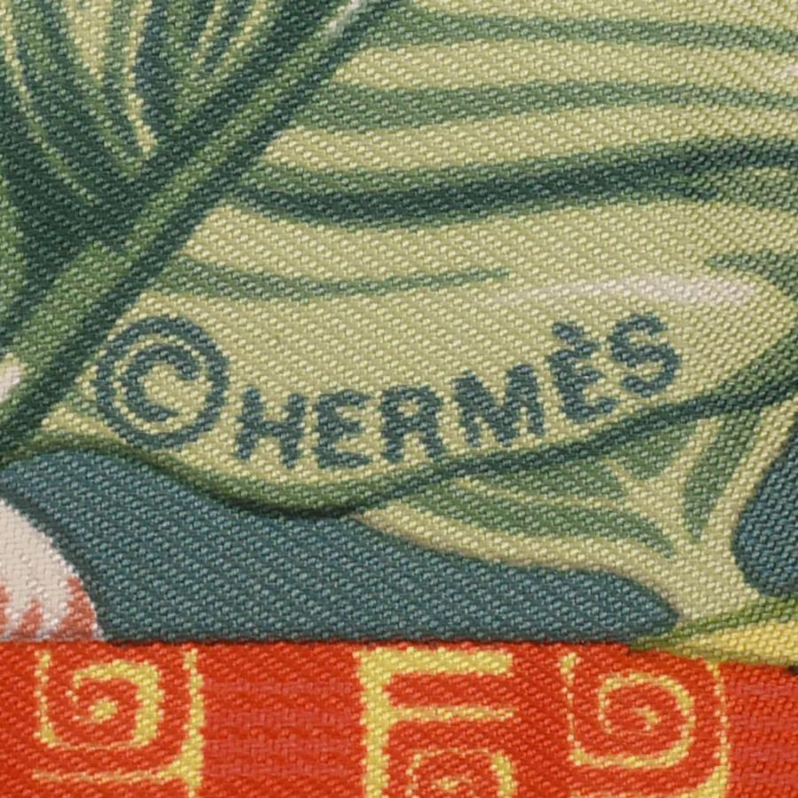 HERMES エルメス スカーフ カレ90 ALOHA アロハ ハワイ シルク HERMES エルメス スカーフ カレ90 ALOHA アロハ ハワイ シルク